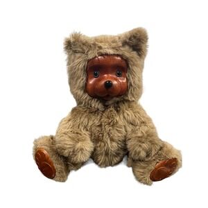 1988 Limited Edition II 888/10000 Robert Raikes Brown Bear Hand Carved Hand 17"